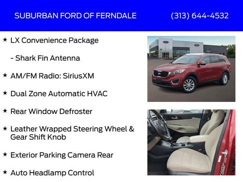 Used 2017 Kia Sorento LX w/ LX Convenience Package image 9