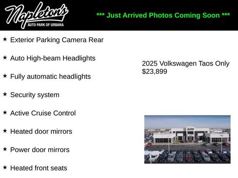 Used 2025 Volkswagen Taos SE FWD image 2