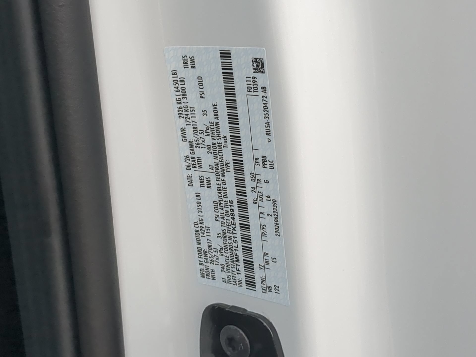 New 2026 Ford F150 XL AWD/4WD image 71
