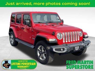 Used 2018 Jeep Wrangler Unlimited Sahara