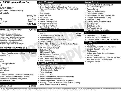 Certified 2023 RAM 1500 Laramie AWD/4WD image 39