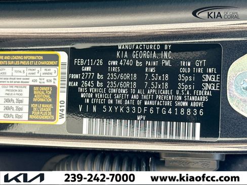 New 2026 Kia Sportage EX image 41