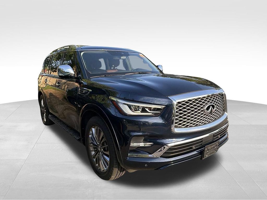 Used 2019 INFINITI QX80 Luxe w/ 22" Wheel Package AWD/4WD image 3