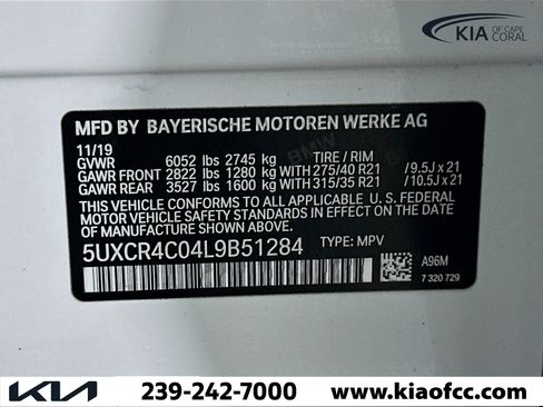 Used 2020 BMW X5 sDrive40i w/ Convenience Package image 33