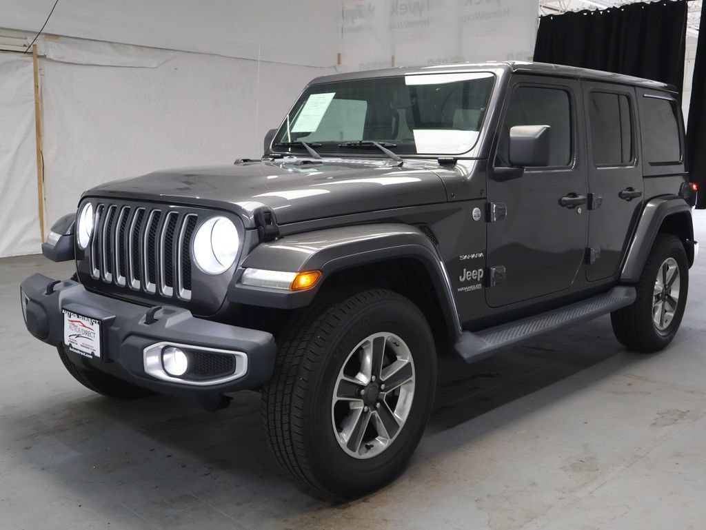 Used 2021 Jeep Wrangler Unlimited Sahara AWD/4WD image 3
