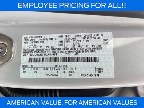 New 2026 Ford Escape Active w/ Tech Pack #1 AWD/4WD image 17