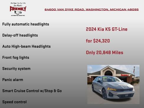 Used 2024 Kia K5 GT-Line image 30