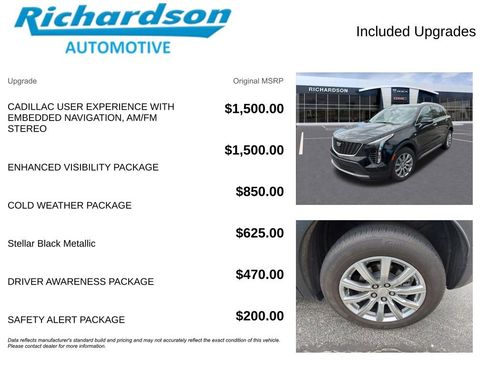 Used 2022 Cadillac XT4 Premium Luxury w/ Enhanced Visibility Package AWD/4WD image 7