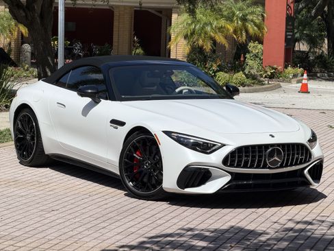 Used 2022 Mercedes-Benz SL 55 AMG 4MATIC image 5