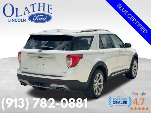 Certified 2020 Ford Explorer Platinum w/ Premium Technology Package AWD/4WD image 6