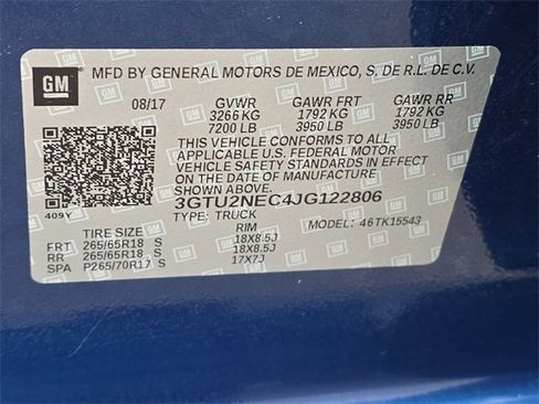 Used 2018 GMC Sierra 1500 SLT w/ All Terrain X Package image 35