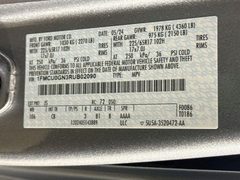 Used 2024 Ford Escape Active FWD image 36
