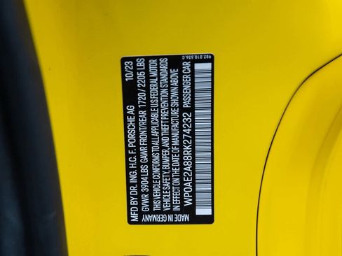 Used 2024 Porsche 718 Cayman GT4 RS image 18