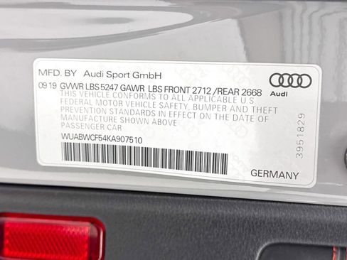 Used 2019 Audi RS 5 Sportback w/ Black Optic Package image 39