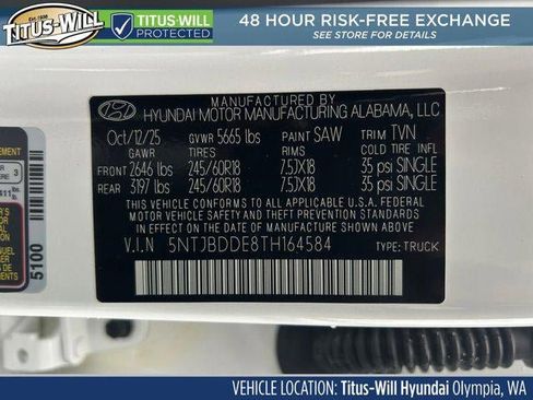 New 2026 Hyundai Santa Cruz SEL AWD/4WD image 34