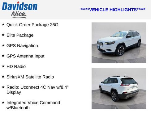 Used 2022 Jeep Cherokee Limited w/ Elite Package AWD/4WD image 4