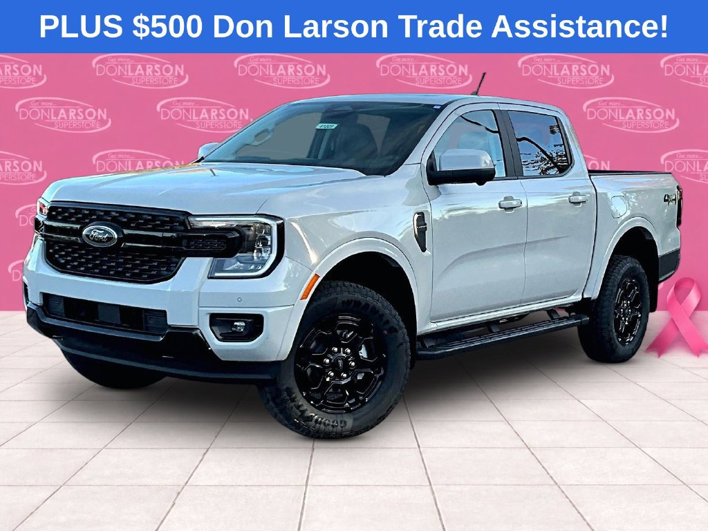 New 2026 Ford Ranger Lariat w/ Black Appearance Package AWD/4WD image 2