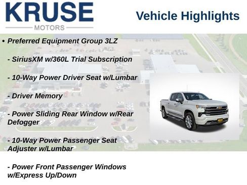 Used 2025 Chevrolet Silverado 1500 High Country w/ High Country Premium Package AWD/4WD image 10