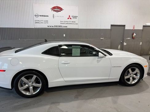 Used 2014 Chevrolet Camaro LT w/ Black Rally Stripe Package RWD image 2