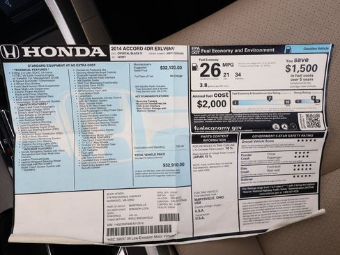 Used 2014 Honda Accord EX-L image 55