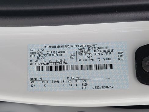 New 2026 Ford F350 XL w/ XL Chrome Package image 15