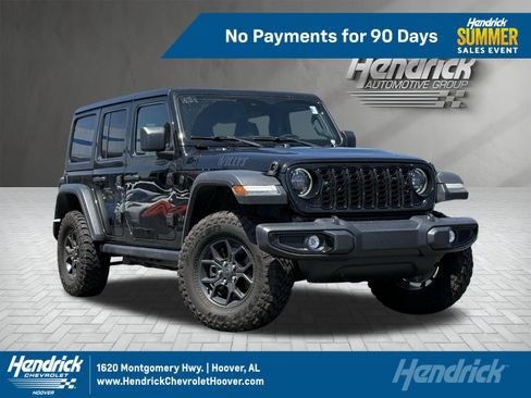 Used 2024 Jeep Wrangler Unlimited Sport AWD/4WD image 1