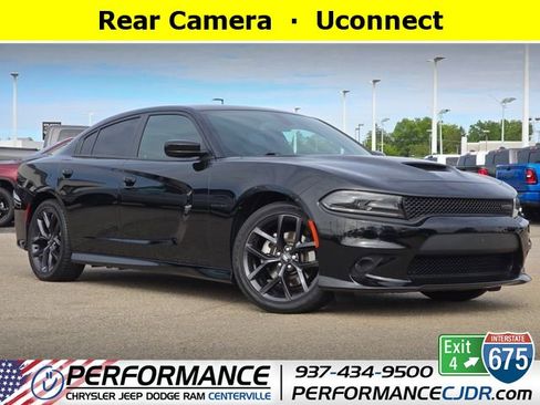 Used 2021 Dodge Charger R/T w/ Blacktop Package RWD image 1