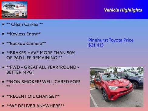 Used 2017 Toyota RAV4 LE FWD image 13