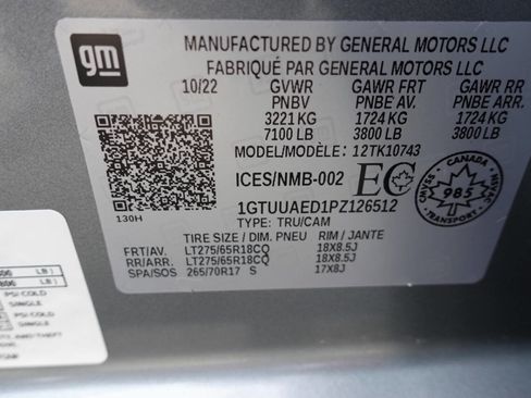 Used 2023 GMC Sierra 1500 Pro w/ Pro Value Package AWD/4WD image 19