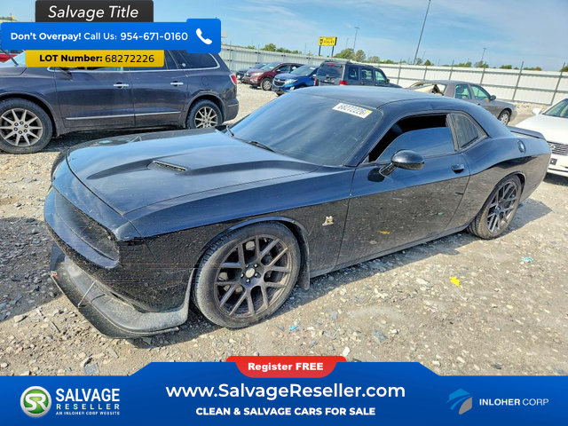 Used 2016 Dodge Challenger R/T Scat Pack w/ Leather Interior Group RWD image 1