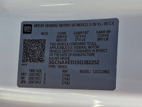 Used 2025 Chevrolet Silverado 1500 W/T RWD image 27