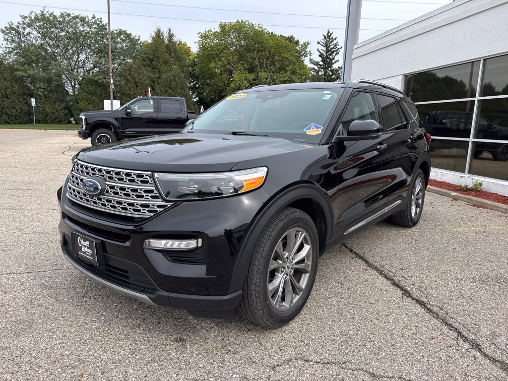Certified 2022 Ford Explorer Limited w/ Class IV Trailer Tow Package AWD/4WD image 7