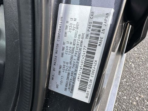 Used 2016 MAZDA MAZDA6 Grand Touring w/ GT Technology Package image 12