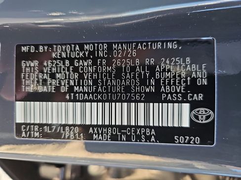 Certified 2026 Toyota Camry XSE w/ Premium Package FWD image 24