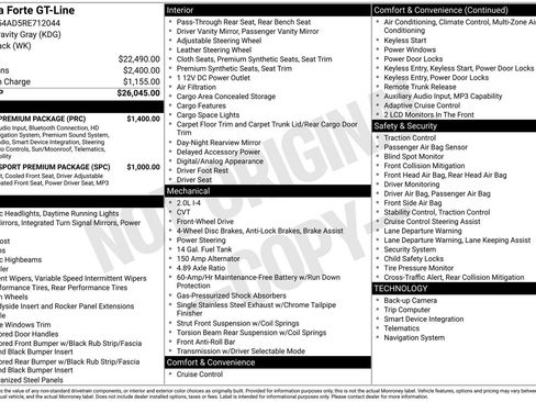 Used 2024 Kia Forte GT-Line w/ GT-Line Premium Package image 34