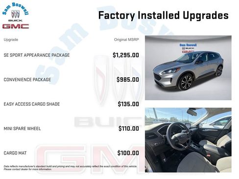 Used 2021 Ford Escape SE w/ SE Sport Appearance Package image 3