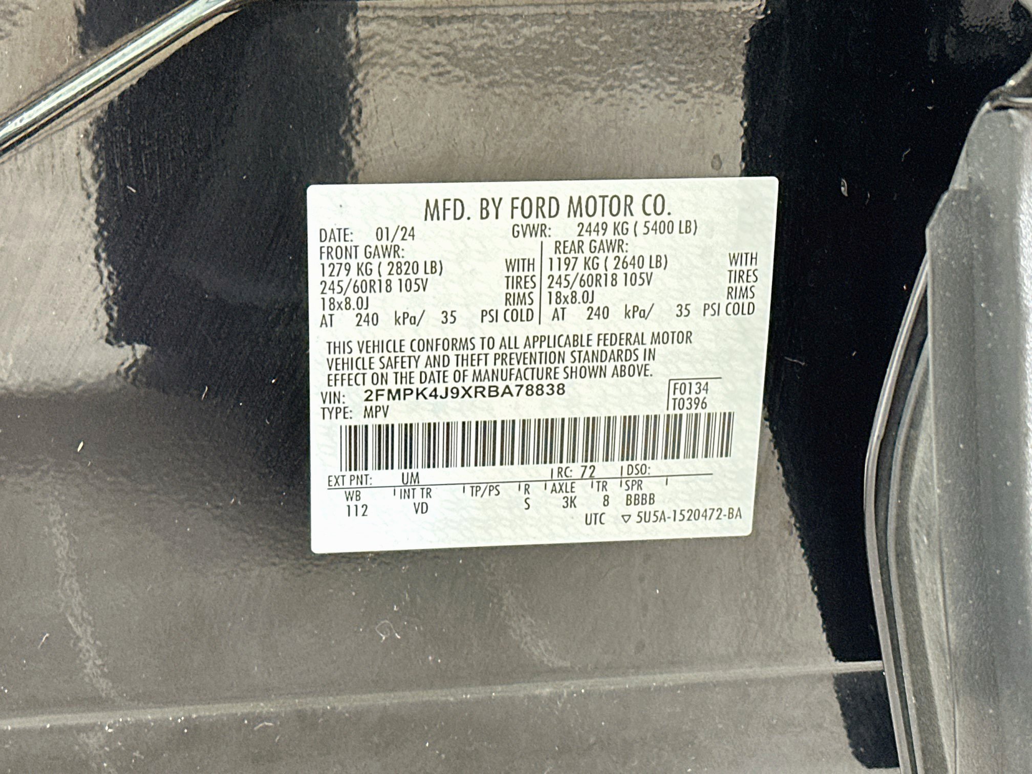 Used 2024 Ford Edge SEL AWD/4WD image 29