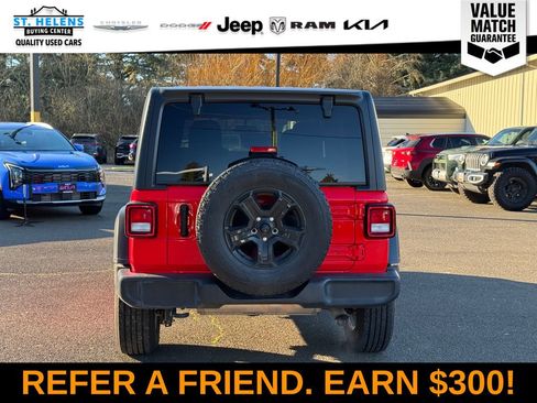 Used 2021 Jeep Wrangler Unlimited Sport image 5