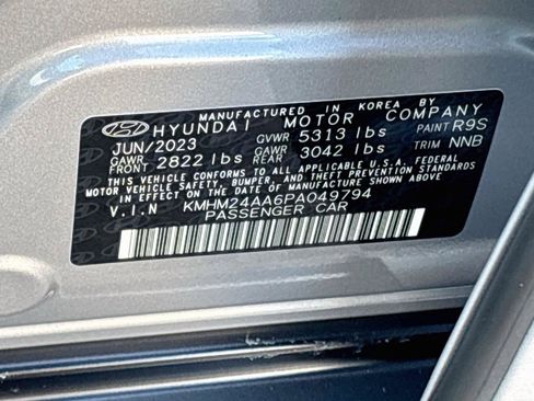 Used 2023 Hyundai Ioniq 6 SE w/ Cargo Package RWD image 32