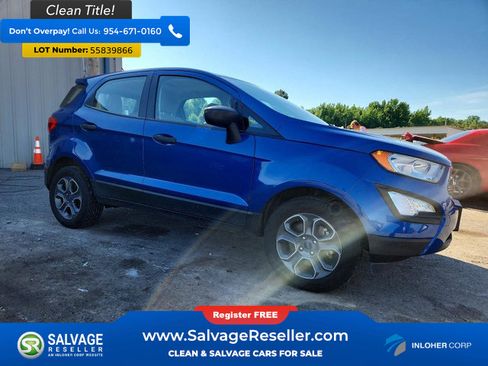 Used 2020 Ford EcoSport S FWD image 5