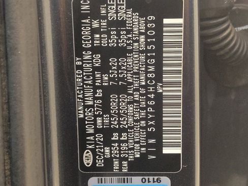 Used 2021 Kia Telluride S FWD image 33