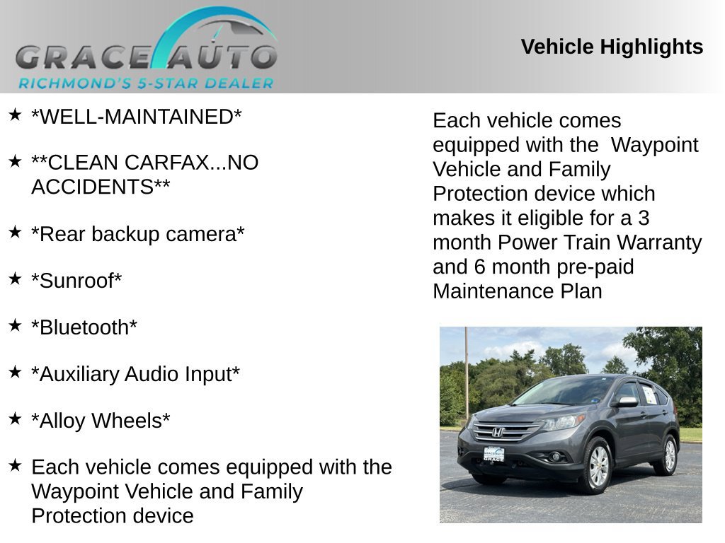 Used 2013 Honda CR-V EX image 2