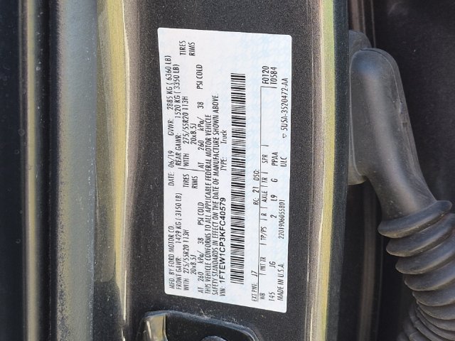 Used 2019 Ford F150 XL w/ Equipment Group 101A Mid RWD image 38