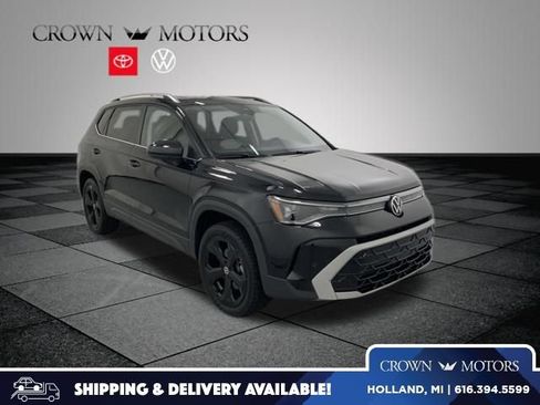 Used 2025 Volkswagen Taos SEL w/ Black Wheel Plus Package AWD/4WD image 1