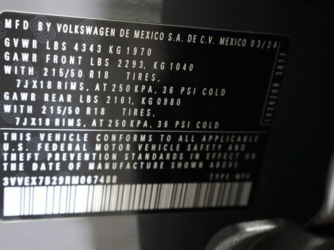 Used 2024 Volkswagen Taos SE FWD image 40