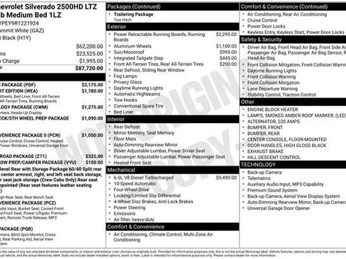 Used 2024 Chevrolet Silverado 2500 LTZ w/ LTZ Plus Package AWD/4WD image 12