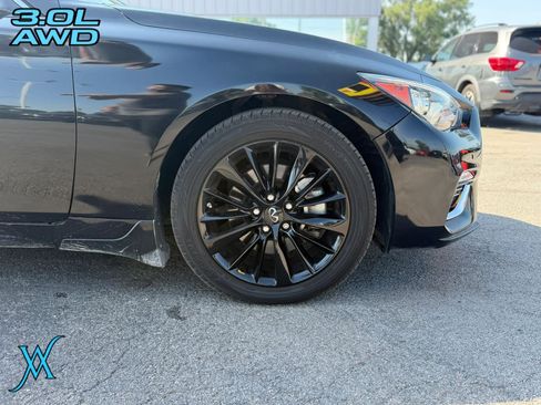 Used 2021 INFINITI Q50 Luxe w/ Seat & Sound Package AWD/4WD image 9