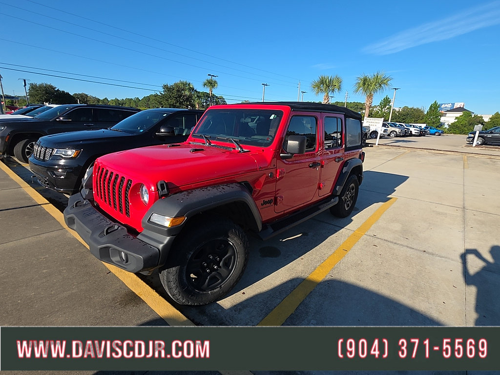Used 2024 Jeep Wrangler Unlimited Sport AWD/4WD image 1