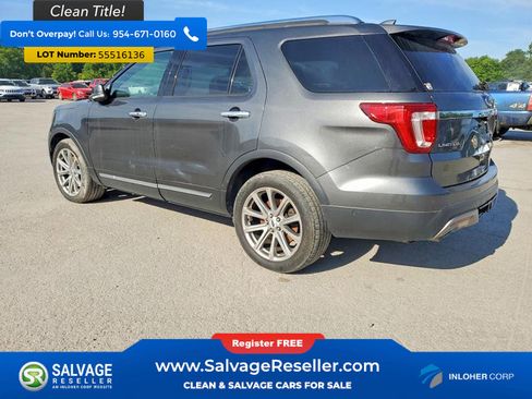 Used 2017 Ford Explorer Limited w/ Equipment Group 301A AWD/4WD image 3