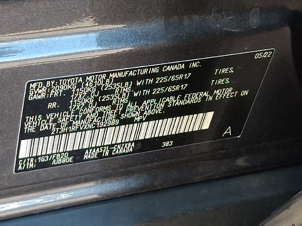 Used 2022 Toyota RAV4 LE FWD image 28